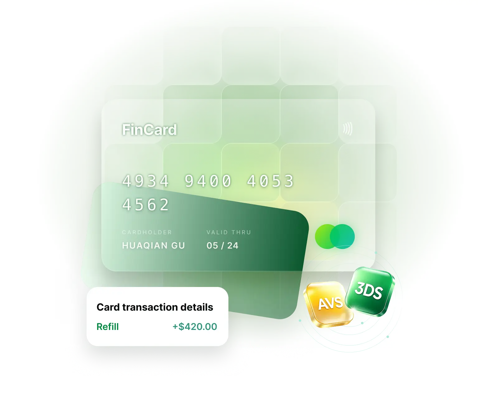 Prepaid Card card model