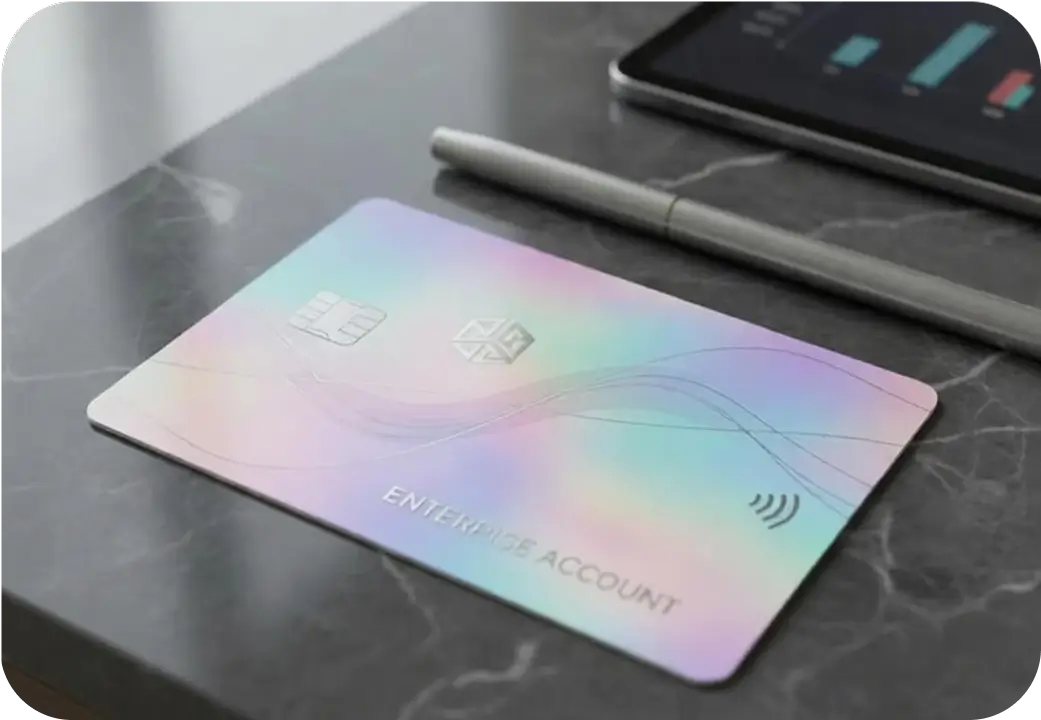 Corporate payment card for overseas business expenses
